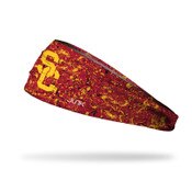 USC Trojans Cardinal and Gold SC Interlock Big Band Lite Headband